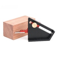 Carpenter 2/1 Takes The Middle Line Marking Gauge Solid Wood Production Decoration Table Sawing Mortise and Tenon Cutting Tool