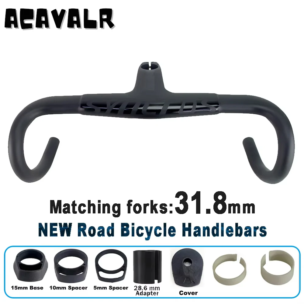 

Винты SYNCROS RR1.0 с интегрированным стержнем/стержнем для руля Carbon Aero диаметром 31,8 мм и преобразователем 28,6 мм