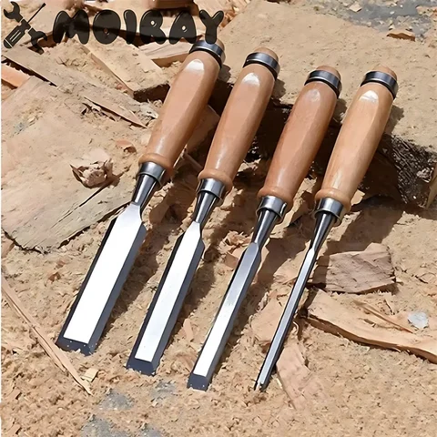 Professional Wood Carving Chisels Set 6/10/12/18/24mm - DIY Tools