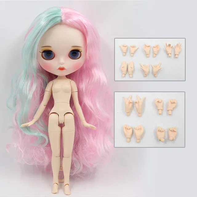 Icy Dbs Blyth Pop 1/6 Speelgoed Bjd Matte Gezicht Aangepaste Gezicht Joint Body Custom Pop 30Cm Meisjes Gift Anime