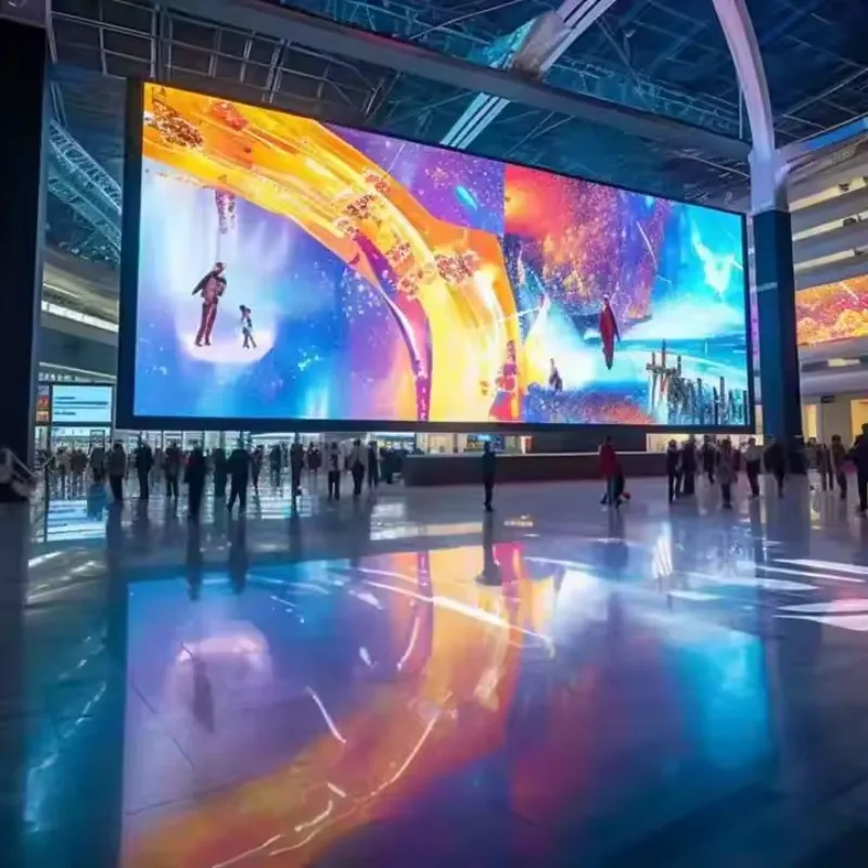 

Factory Customized P1.5 P2 P3 P4 Ultra Thin Indoor Led Video Advertising Display Panel Led Screen Wall For Lobby