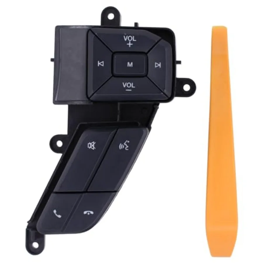 

Steering Wheel Volume Sync Cruise Control Switch Button for Ford F-150 2015-2018 F-250 F-350 Super Duty 2015-2019 Right Passeng