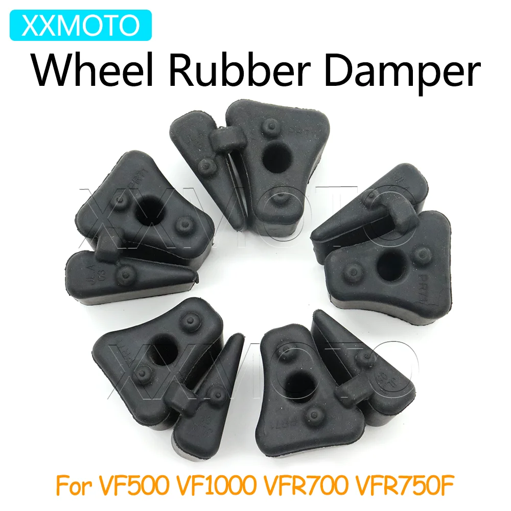 

For Honda VF500 VF1000 VFR700 VFR750F VF 500 1000 700 750 F Motorcycle Hub Damper Rear Wheel Drum Rubber Sprocket Buffer Damper