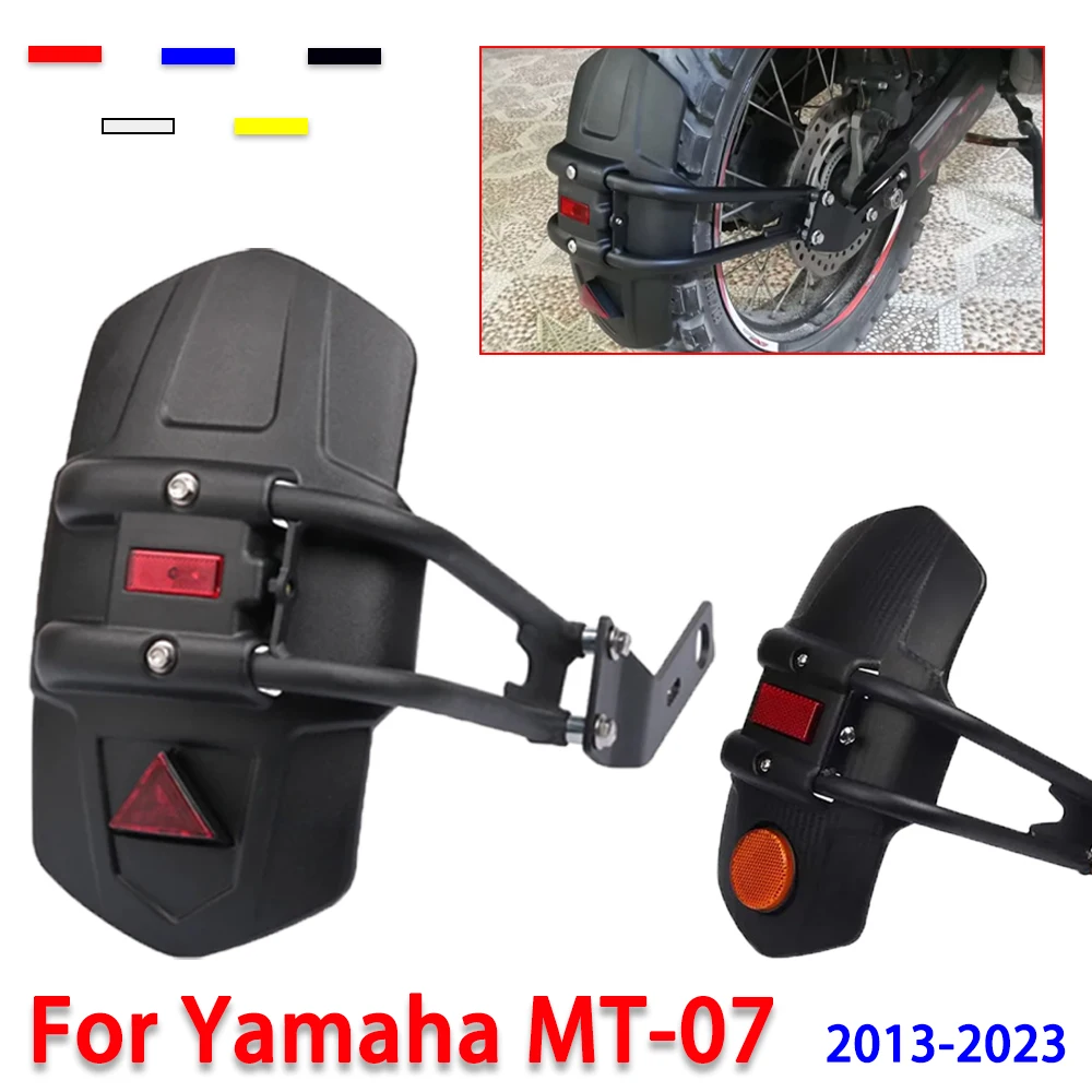 

Motorcycle Accessories Rear Fender Mudguard Wheel Splash Guard Protector For Yamaha MT07 MT-07 Tracer 7 700 GT 7GT 700GT Tracer7