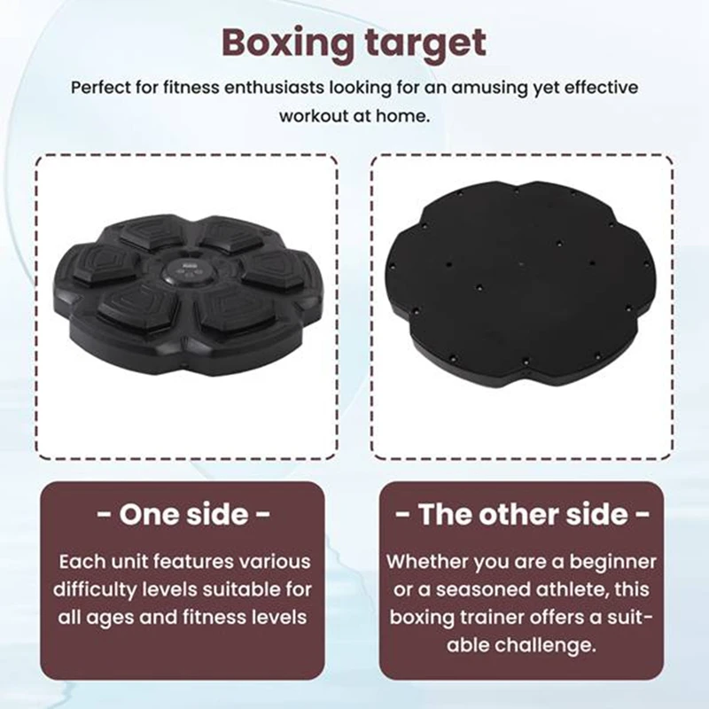 ELOS-Music Boxing Machine Boxing Trainer Smart Boxing Game For Kids Adults Home Exercise Equipment