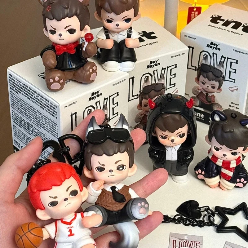 

Оригинальный кулон Rayan Love Series с сюрпризом в закрытой коробке, игрушка-украшение в стиле кавайи, аниме-фигурка, подарок-сюрприз в мешочке
