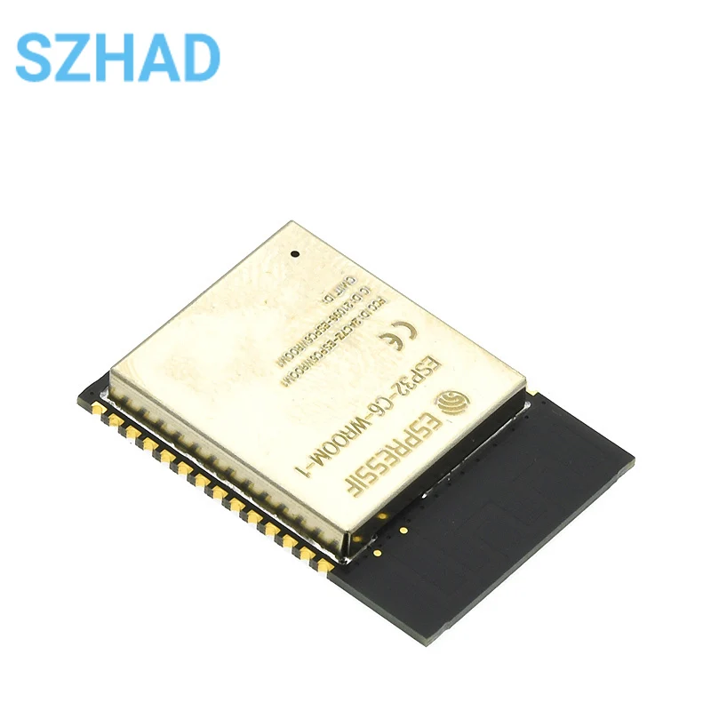 ESP32-C6-MINI-1 H4 N4 ESP32-C6-WROOM-1-N4//N8/N16 2.4GH Wi-Fi Ble 5 4MB Wifi Wireless Module Zigbee 3.0