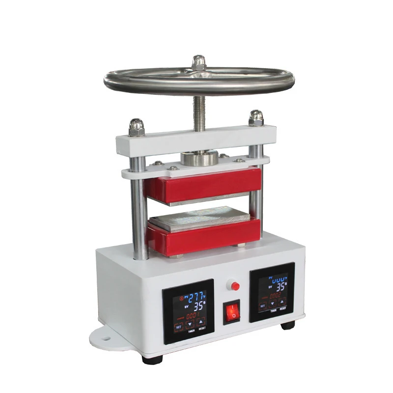 Imagem -05 - Pressão Manual Rosin Press Trocador de Calor Placa Superior e Inferior Hot Press Rosin Extração Ferramenta 110v 220v 800w Ck220 Alta