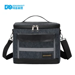 DENUONISS Portable Oxford Insulated Lunch Bag new Insulated Cooler Bag Durable Thickened Waterproof Cooler Bag