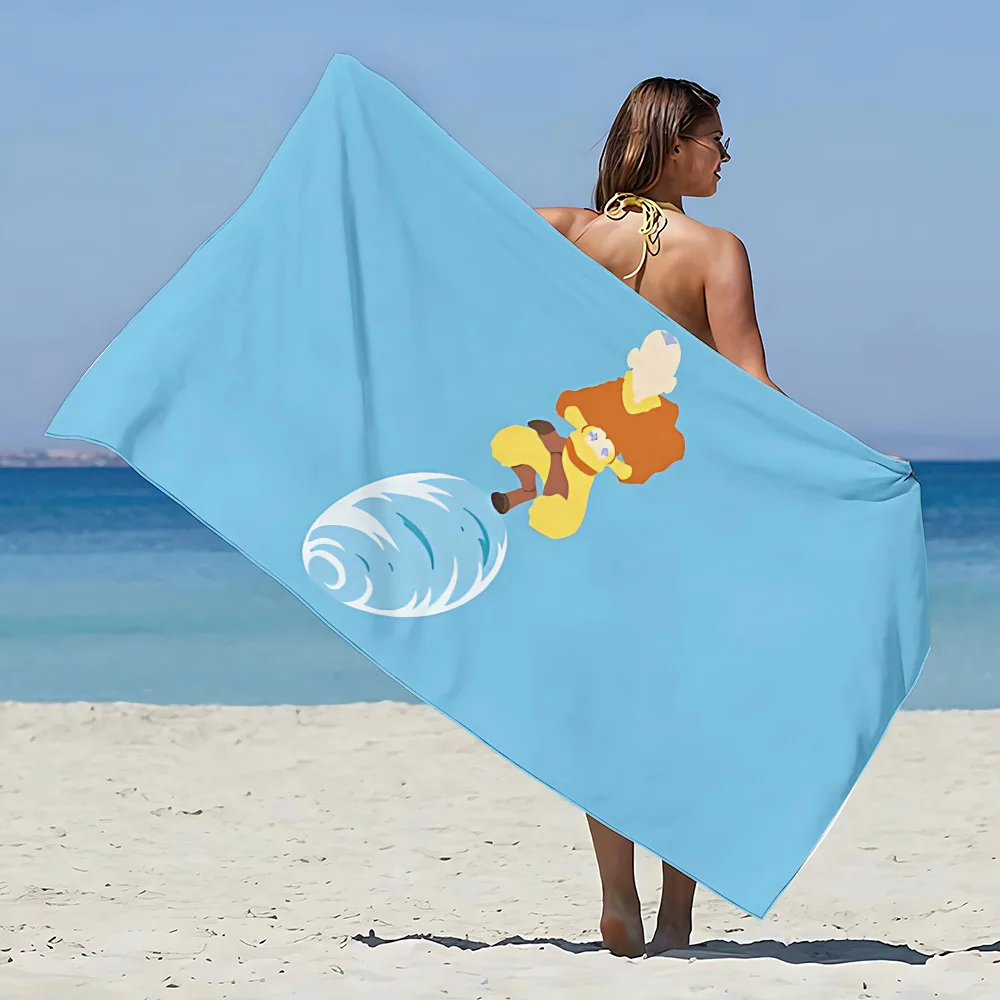 Avatar The Last Airbender Beach Towel Microfiber Sand Free Quick Dry Soft Sandproof Pool Towels Gift for Women Travel