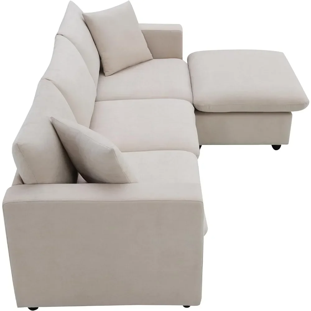 

%a Living Room Sofa, sturdy iron frame makes the sofa more stable with Pocket, spring filled cushions are supported