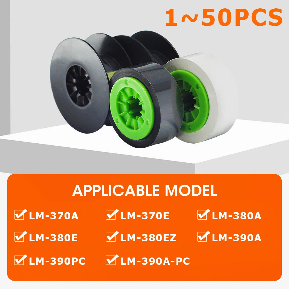 1-50PCS Compatible LM-IR300B MAX LETATWIN Cable ID Electronic Lettering Machine LM-370A LM-380A LM-390A LM-370E LM-380E