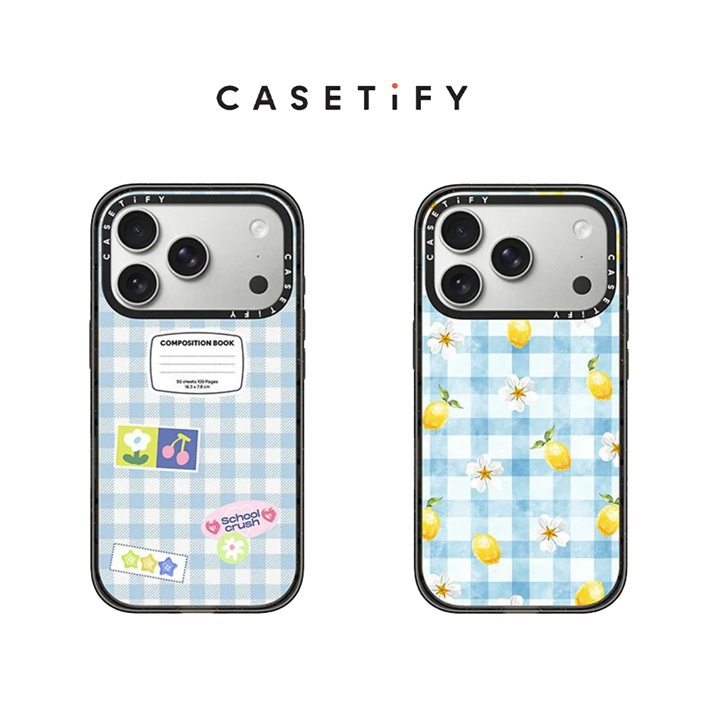 

CASETiFY Fresh Campus Series Magnetic Drop-proof Case for iPhone 13 14 15 16 17 Pro Max Air Plus Protect Cover