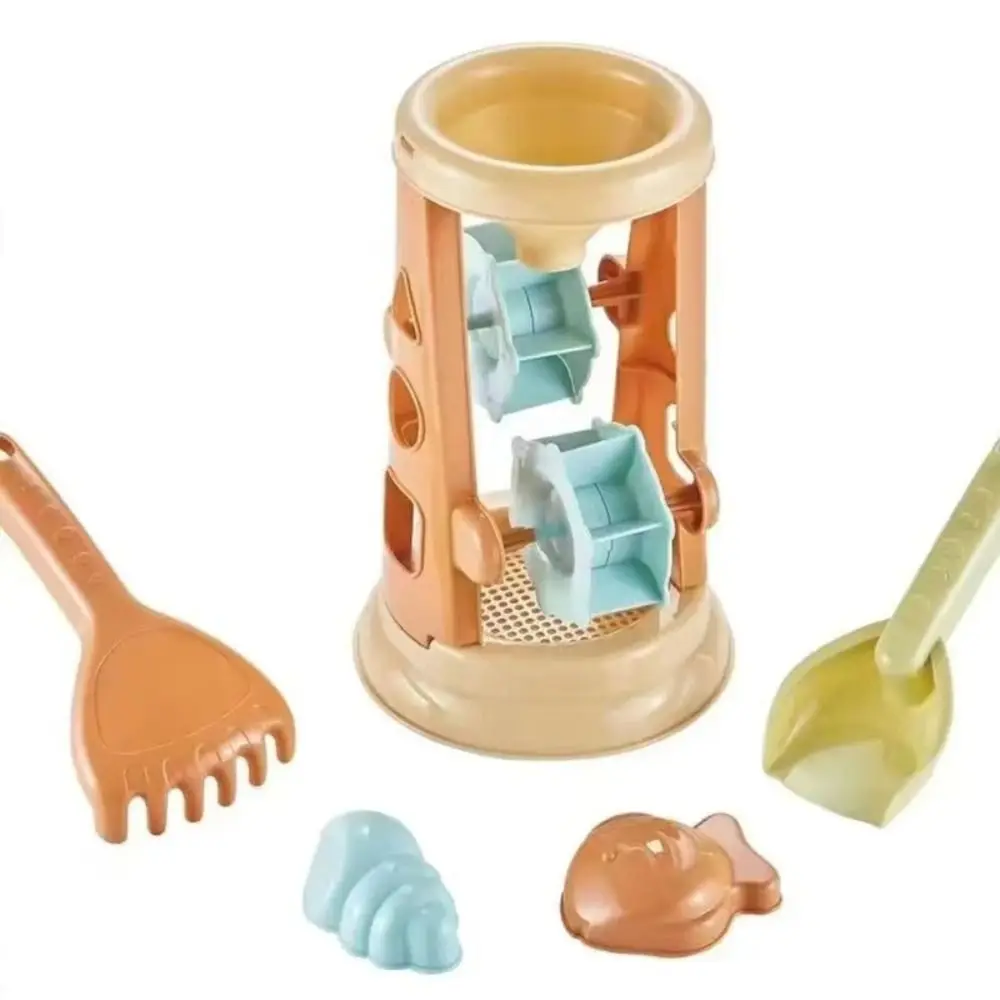 Pelle drôle jouets de plage en plein air ensemble léger Durable plage sable jouer jouets dessin animé Portable plage seau jouets sable plage jeu