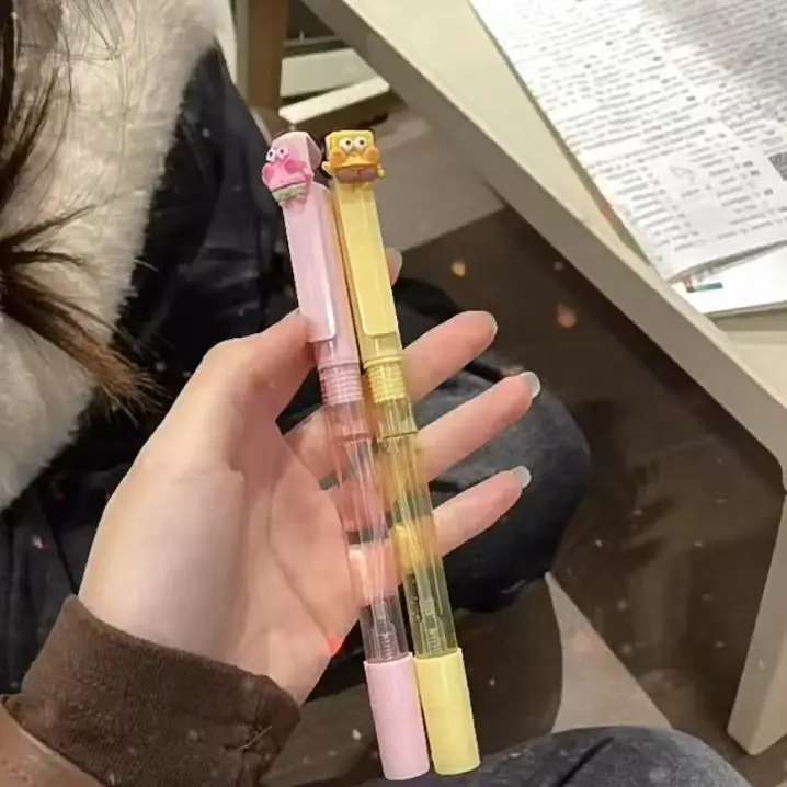 SpongeBob & Patrick Water Spray Pen Creative 0.5mm Neutral Gel Pen Cute High-Value Multifunctional Writing Tool for Daily Use - view 6