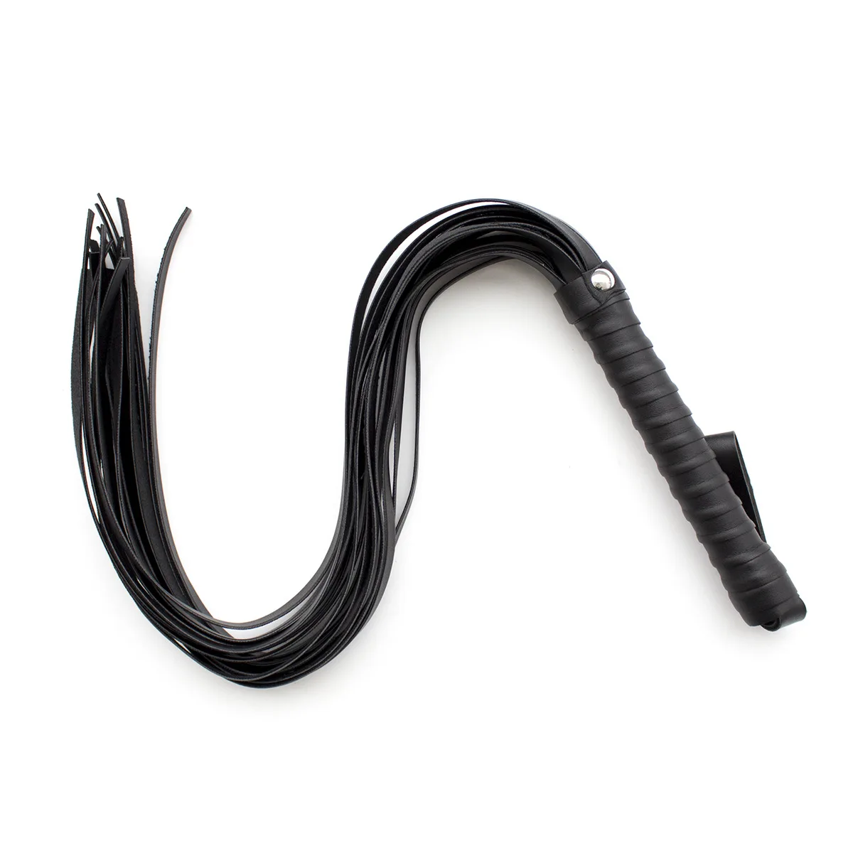 

High Quality Pu Leather Pimp Whip Racing Crop Party Flogger Hand Cuffs Queen Whip for Fetish Flogger Slave Fantasy Adult Games