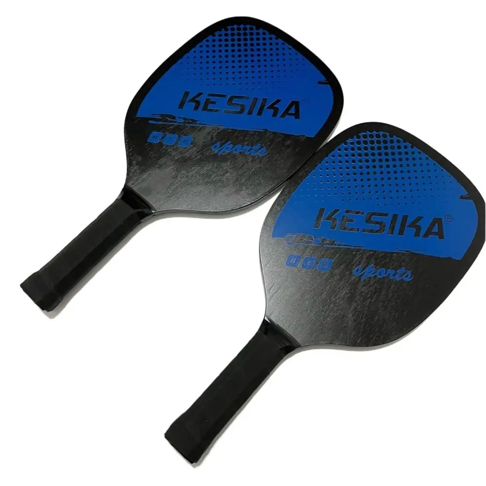 Conjunto de pás de pickleball para homens e mulheres, raquetes antiderrapantes, 4 bolas, capa de raquete portátil, kit de bolsa de transporte interior e exterior