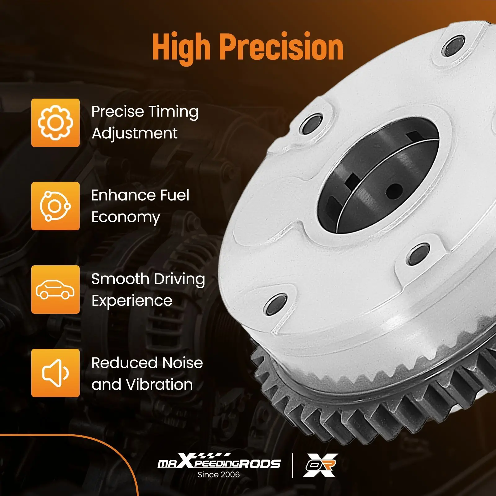 

Шестерня ГРМ (Variable Valve Timing) для Honda Fit L4 1.5L 2015-2020 143105BY-H01