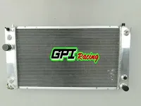 3 row Radiator+Fans for Chevy Blazer S10 C1500 GMC Sonoma Jimmy Isuzu V6 96-06