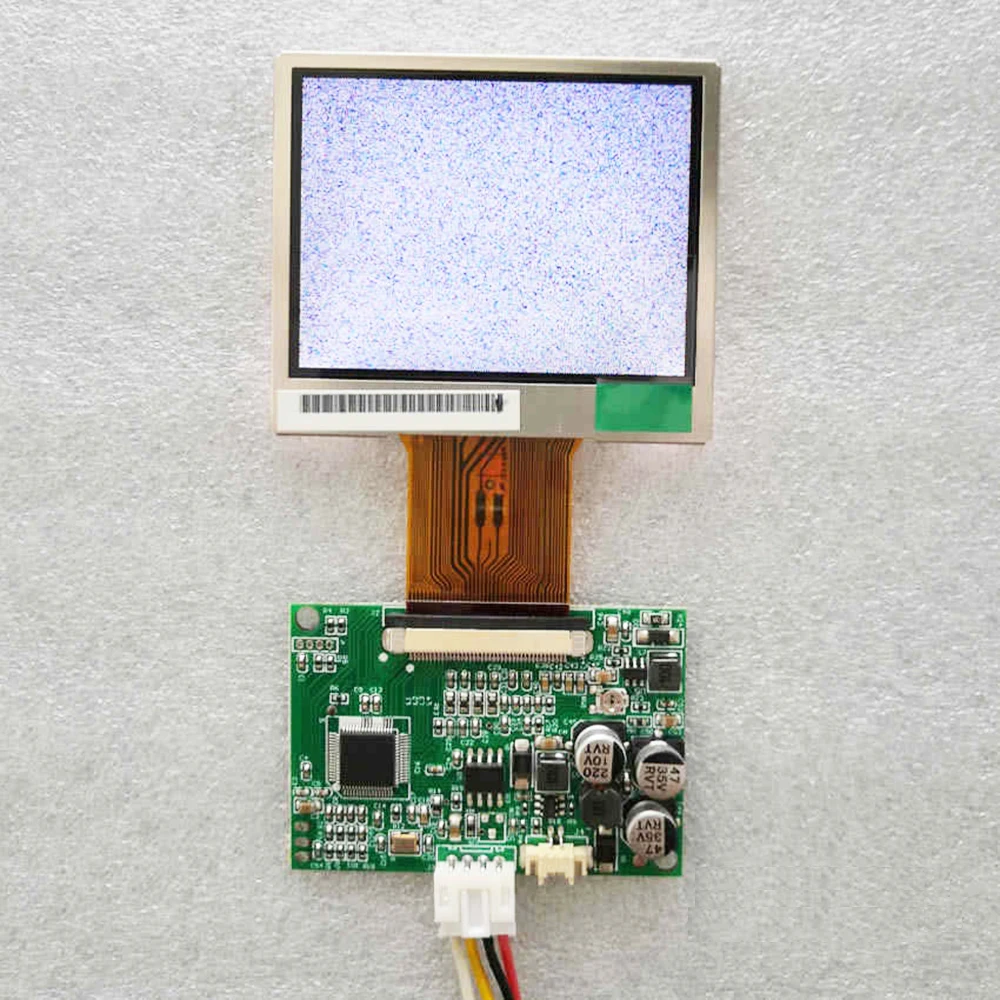 2.4 inch A024CN02 TFT LCD Display module 4:3 480*234 NTSC/PAL AV RCA No Signal Snowflake Display for Drones vehicle screen CCTV