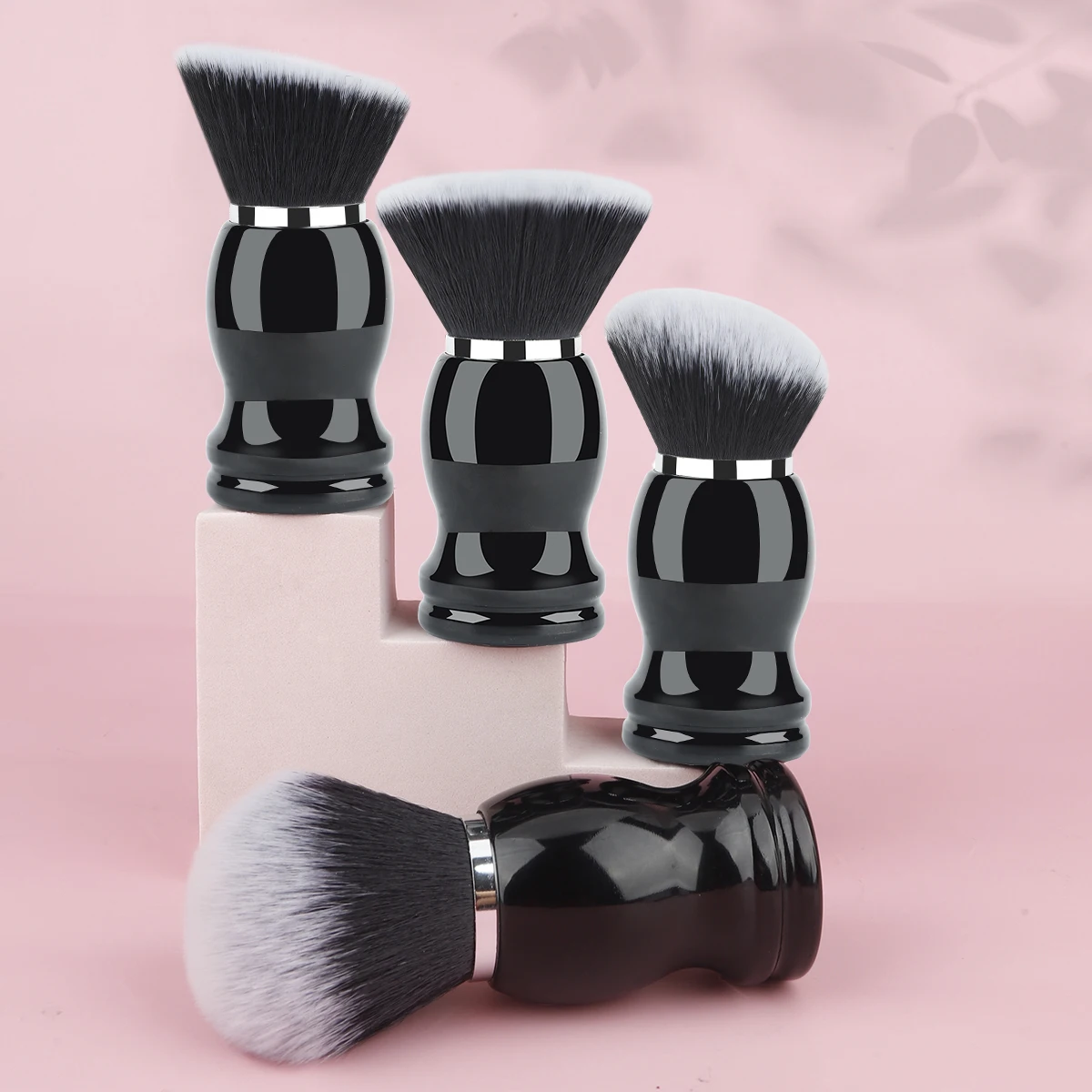 Beard Shaving Brush Makeup Brushes 1pcs Wooden Handle Bristle Hair Salon Barber Soap Foam Shave Men Facial Cleaning Tools