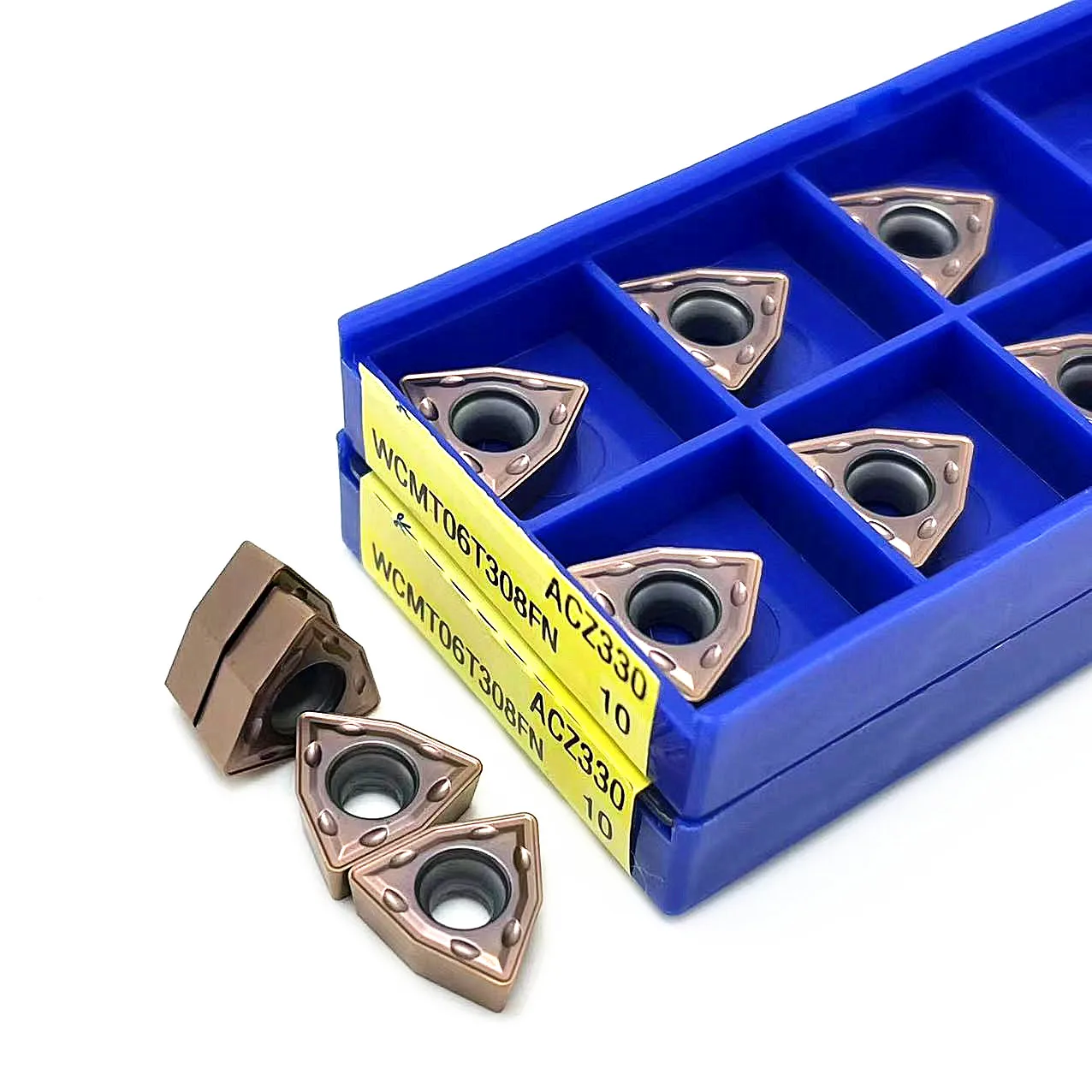 10PCS macchina utensile di alta qualità muslimfn ACZ330 strumento WCMT inserto per tornitura U trapano utensile da taglio strumento per tornio muslimn