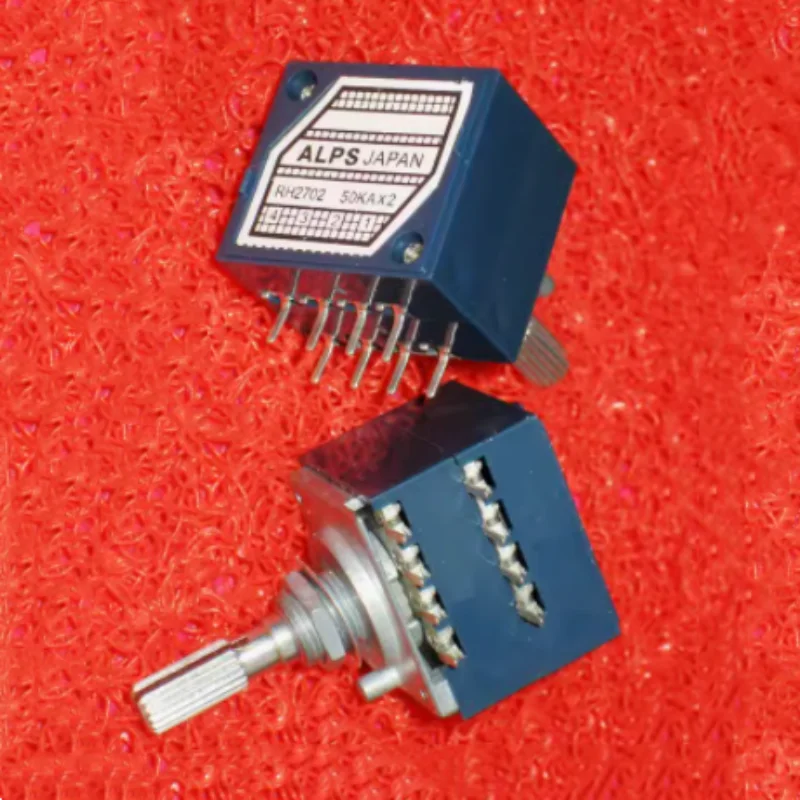 RH2702 Premium Fever Grade Resistance Stepper 27 Type Dual Volume Potentiometer RH2702-50KA-100KA-250KA Exponential Type 8-pin