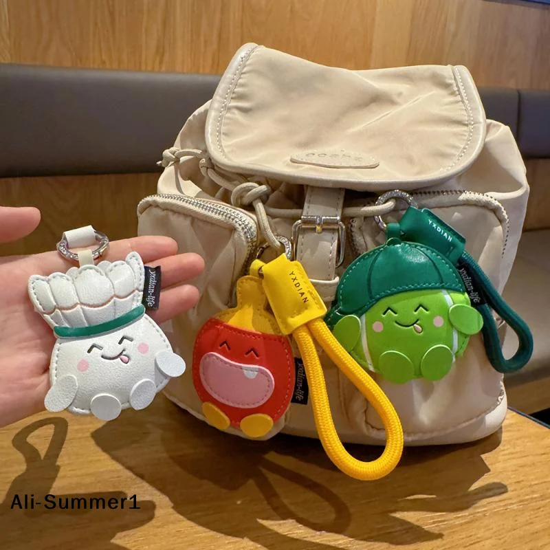 【E】Mini PU Badminton Keychain Creative Simulation Badminton Key Gifts For Car Bag Pendant Sports Keyring Shuttlecock Key Chain