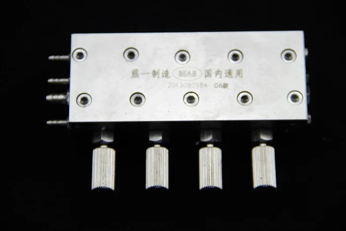 Dental Chair Air / Water Diaphragm Membrane Valve Metal Control 3 In 1 / 4 In 1 Valve Quadruple Triple Valve SL1226