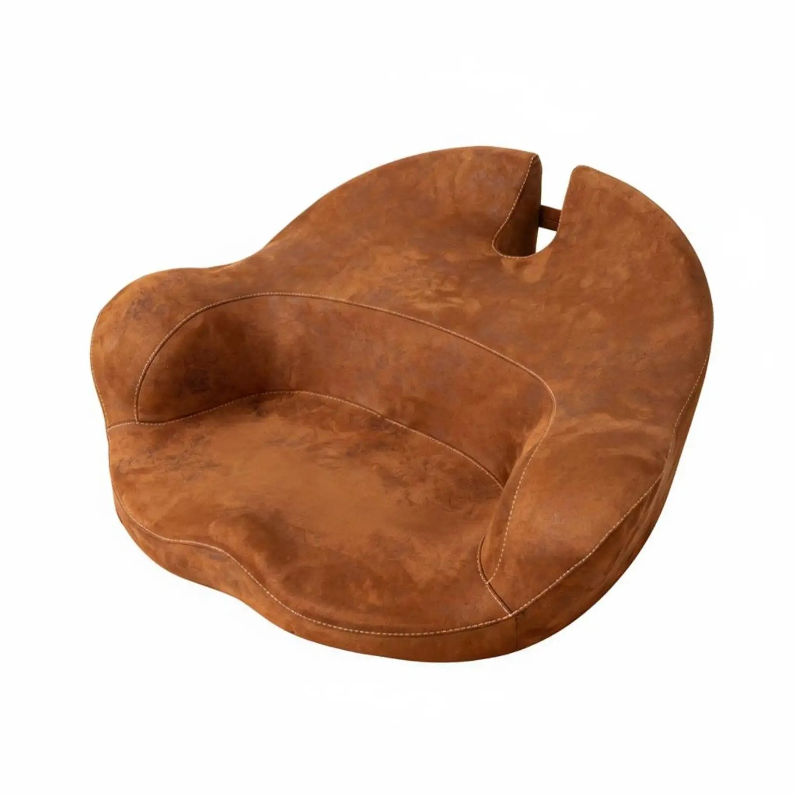 Meditation for seat Cushion Suede Like for seat Cushion with Backrest Contoured Sitting