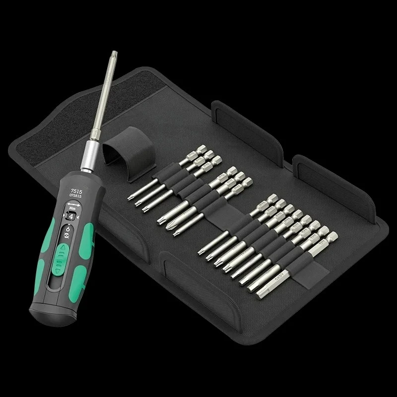 7515 7510 Safe‑Torque Adjustable Torque Screwdriver Handle Quick Setting Precision Torque Control Hand Tool Accessory