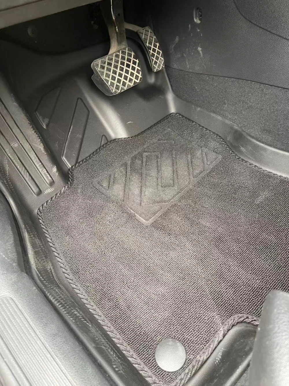 Für VW Golf 7/Alltrack/GTI/R/Sportwagen MK7 2014-2020 Wasserdichte Allwetter-Autofußmatten Bodenmatten VW Zubehör – Detail 2