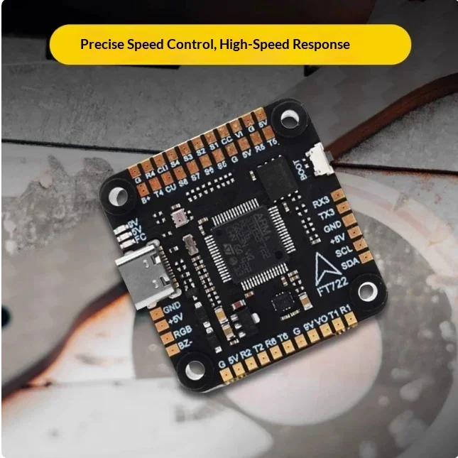 FlyTower FT F722X8 Pro F722 Flight Controller 60A/80A 4in1 ESC FPV Racing Freestyle Drone