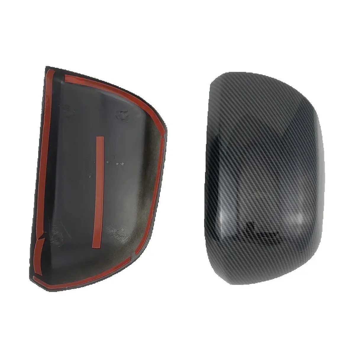 

Car Accessories Side Door Mirror Covers Trim For Toyota Sienna 2011 2012 2013 2014 2015 - 2020 Gloss Black Carbon Rearview