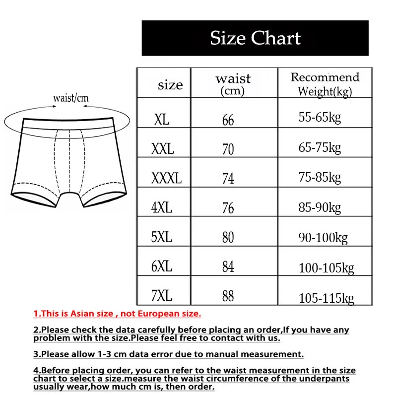 5pcs/Lot 7XL Men Briefs 100% Cotton Men\'s Underwear Male Briefs Underpants for Men Panties Men Underwear Briefs New Comfortable