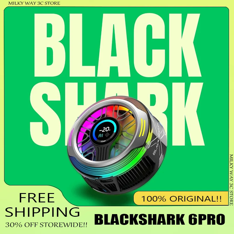 black-shark-6-pro-raffreddatore-magnetico-per-telefono-con-schermo-smart-a-colori-ventola-di-raffreddamento-per-esports-dissipatore-di-calore-a-semiconduttore-ad-alta-potenza-da-35w