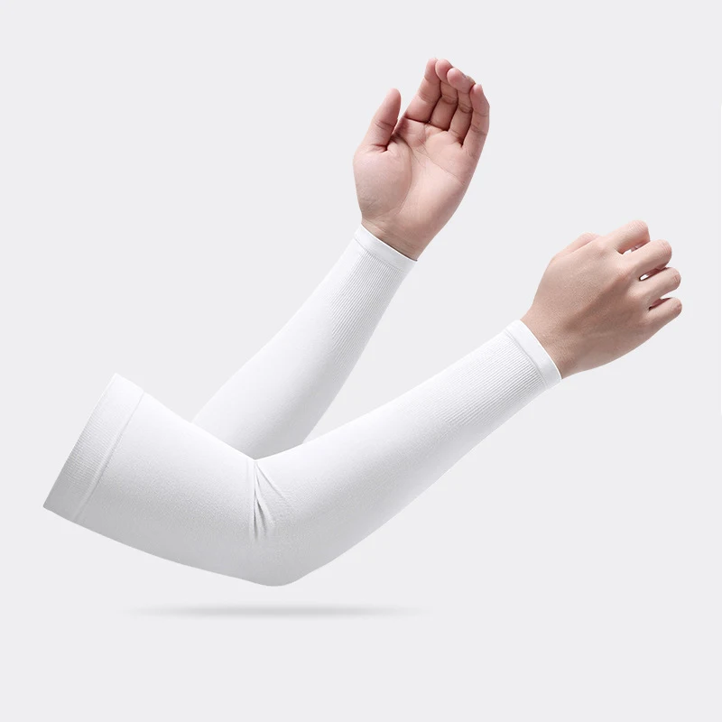 Sports Arm Sleeves Cooling UV Protection Sleeves for Outdoor Running Cycling Gym and Training Running accessories arm sleeves