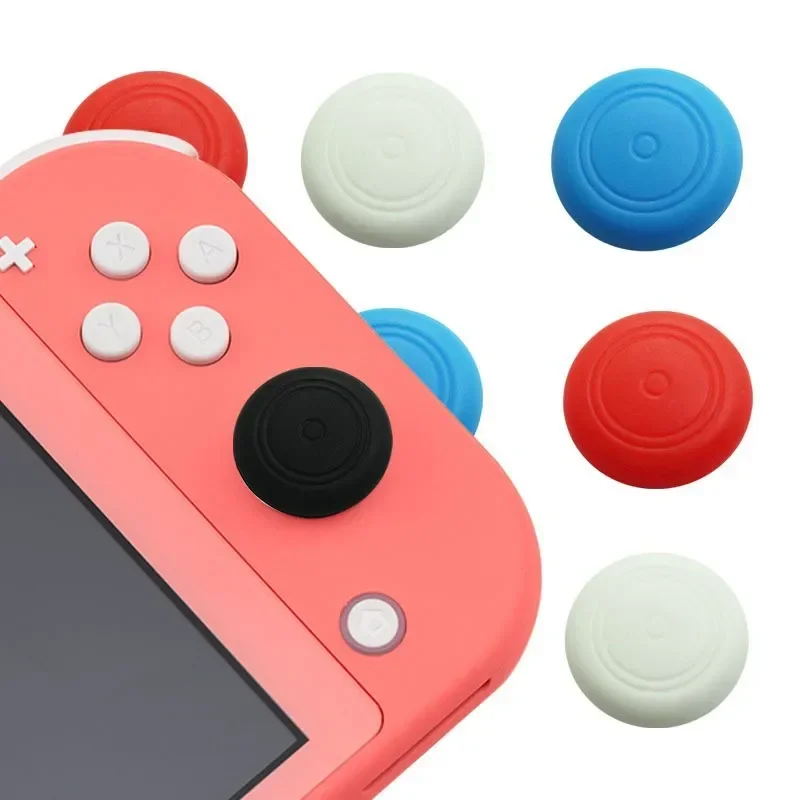 Multi-color Soft Silicone Anti-slip Joystick Thumb Grip Caps for Nintendo Switch Joy-Con NS Game Controller Protection