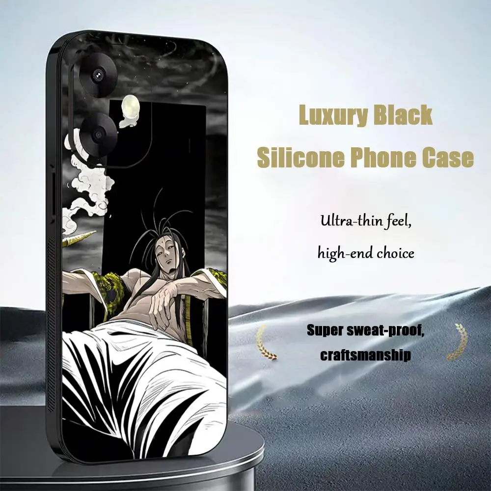 حافظة لهاتف شاومي ريدمي 14C 13C 12C نوت 14 13 12 11 10 Pro Plus S غطاء هاتف أسود ناعم #2