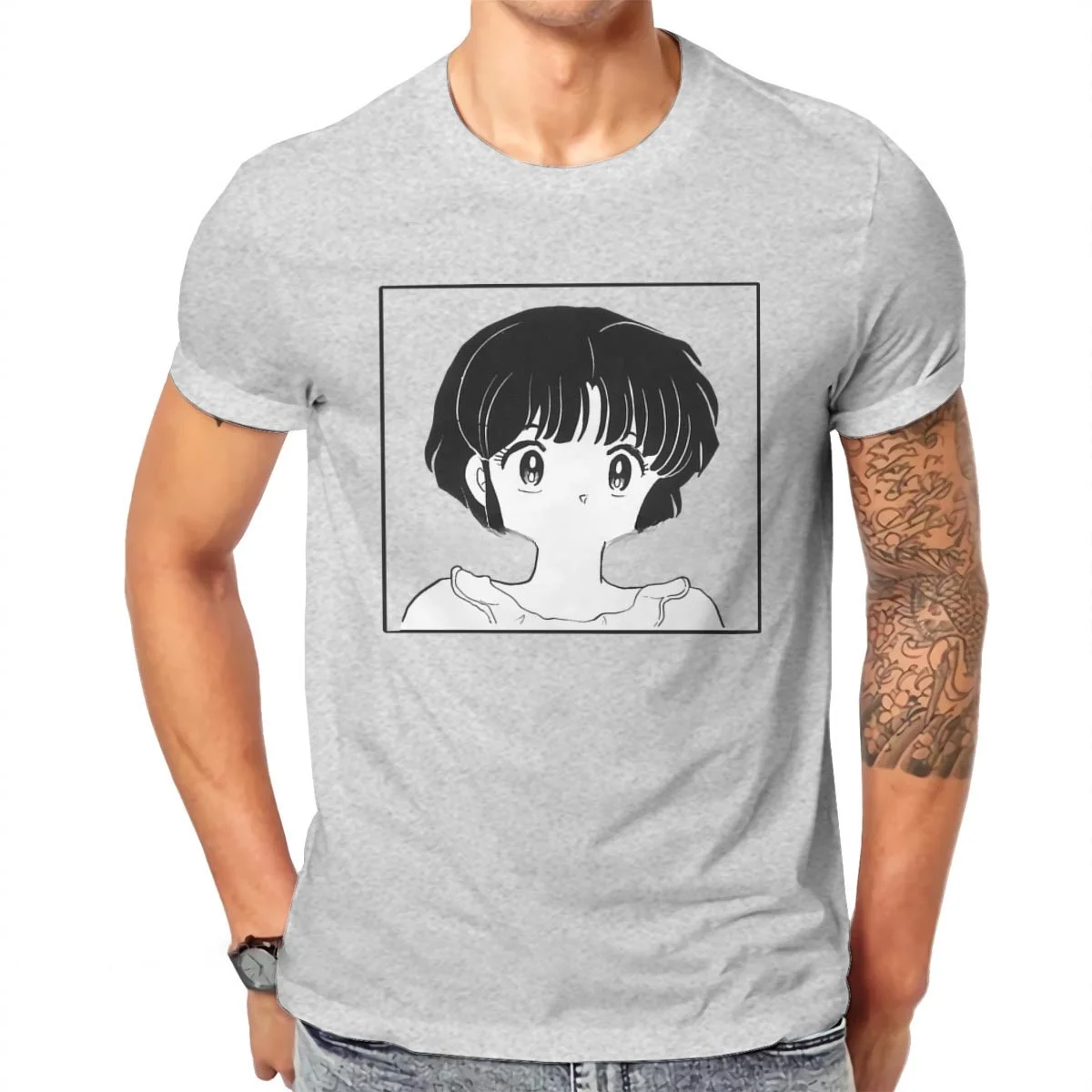 heavyweight Informal Ranma1/2 Amine Akane Tendo Men Ofertas Loose Ofertas Cotton Graphic Clothes Casual New Arrival fashion