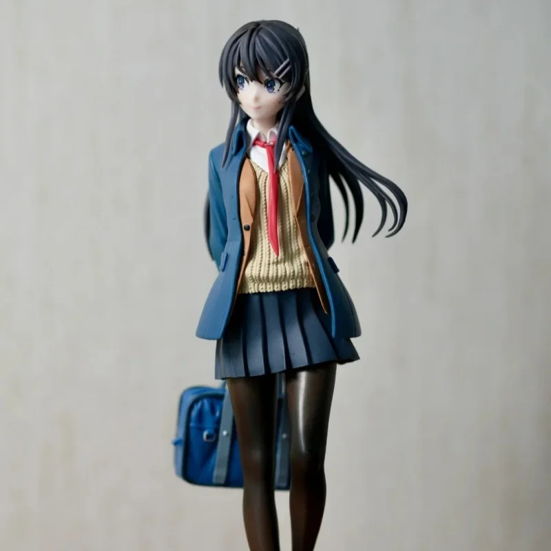 

В наличии японская аниме-фигурка Sega Genuinesenpai Rascal Does Not Dream Sakurajima Mai, экшн-игрушки для детей, подарочная модель