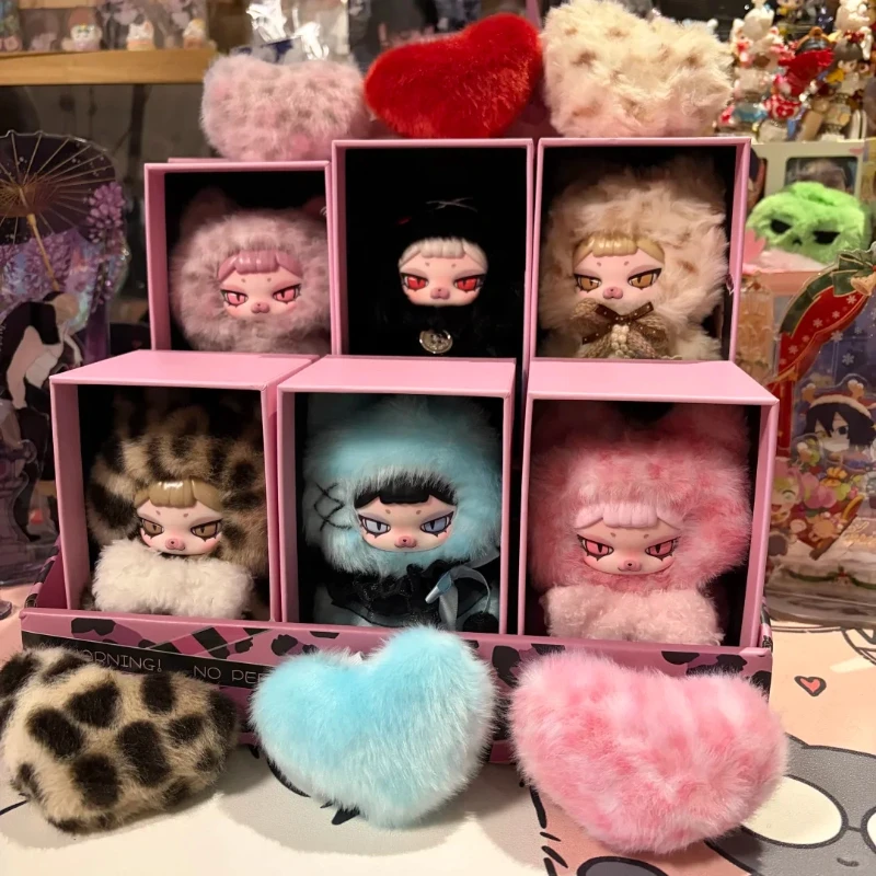 

Коллекционная плюшевая кукла-подвеска Piku The Week Series Blind Box из ABS-пластика – модный подарок для любителей аниме и игрушек