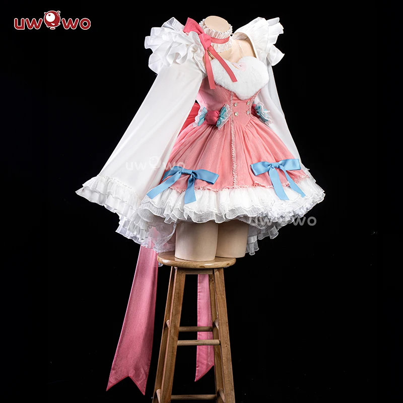 DERNIÈRE BATCH UWOWO Mikku V Singerr Fanart Robe Douce Cosplay Costume Robe Halloween Costume