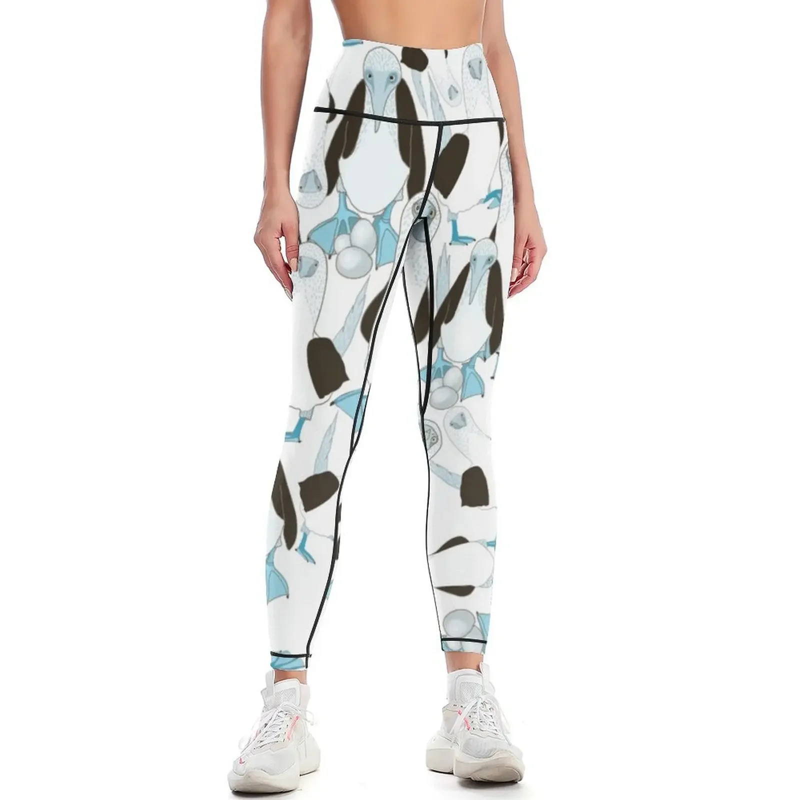 

Blue Footed Boobies! Leggings sport pants Golf wear for girls for fitness Womens Leggings