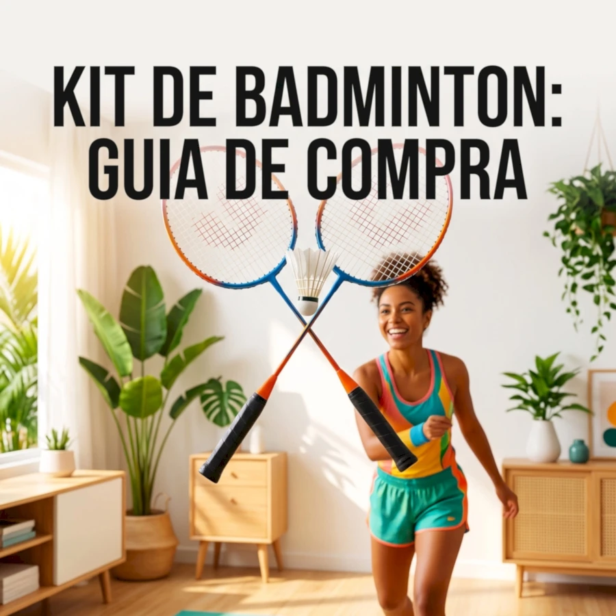 Kit de badminton: o que observar antes de comprar o seu