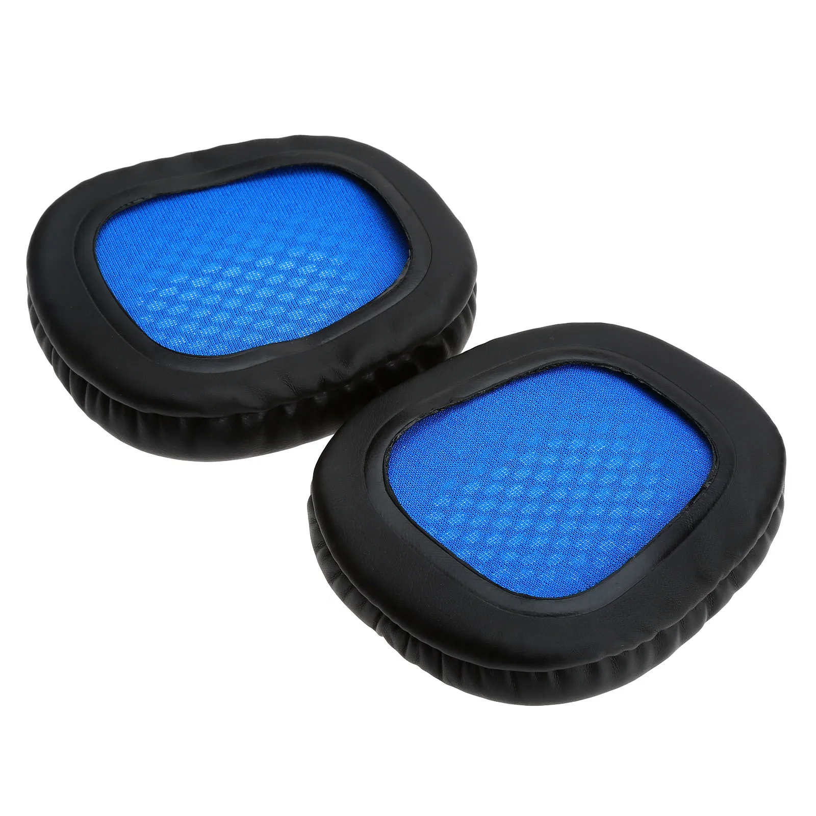 1 paio di coperture per cuffie in spugna nera blu, cuscinetti di ricambio per cuffie, accessori per cuffie, per cuffie Sades SA-903 SA-810 SA-708