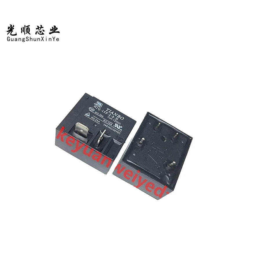 HJQ-15F-2-S-H-12VDC  12V 30A 4Pin
