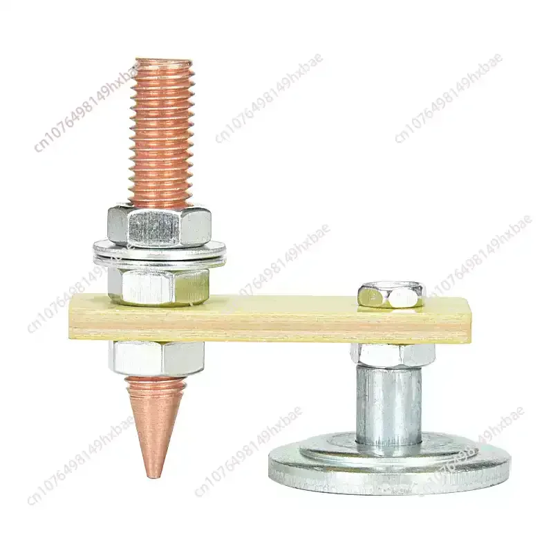 Welding Magnet Head Magnetic Welding Ground Clamp Tools Strong Magnetism Large Suction Copper Tail Welding Stability Clamps