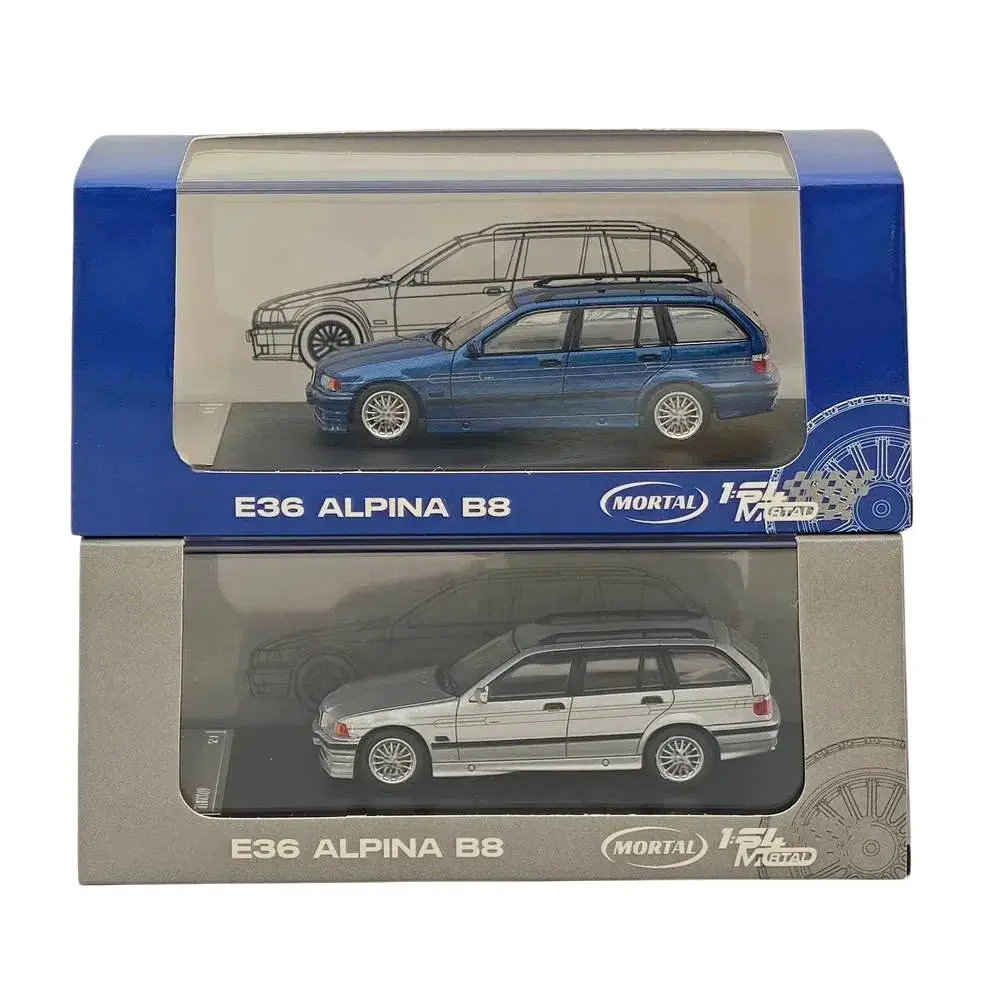 

1:64 Diecast Alloy Car Model, ALPINA B8 - E36 Style. Limited Edition. Great for 14+ collectors, as home decor or gifts