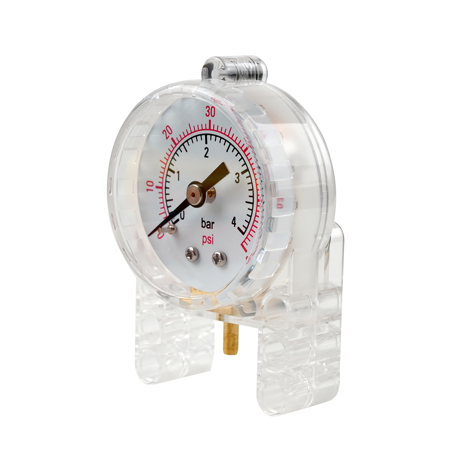 공압 하이테크 빌딩 블록 부품 기압계 64065 9641 DIY MOC 벽돌 퍼즐 교체 액세서리 자동차 모델 완구